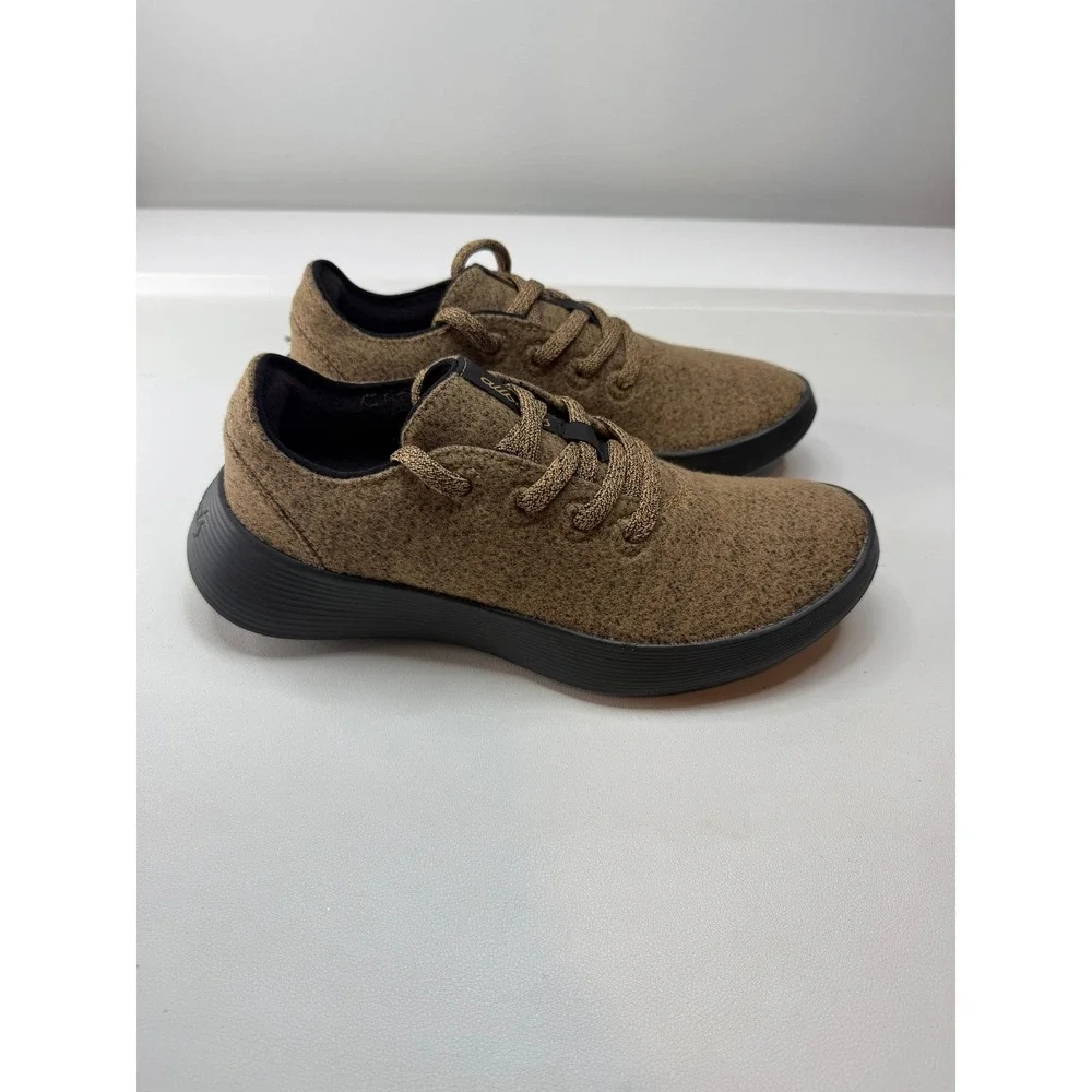 Allbirds Wool Runner 2 Brown Cocoa Merino‎ Wool Walking Sneakers Womens 7.5 NEW
